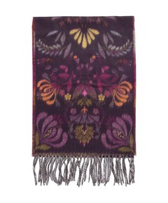 Dames sjaal bordeaux
