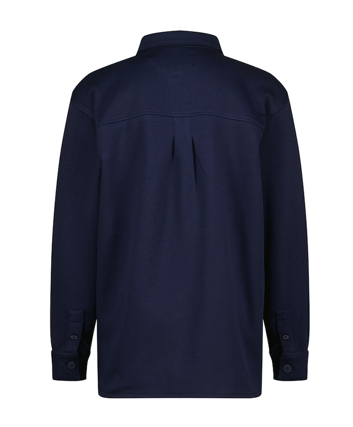 Overhemd lange mouw blauw