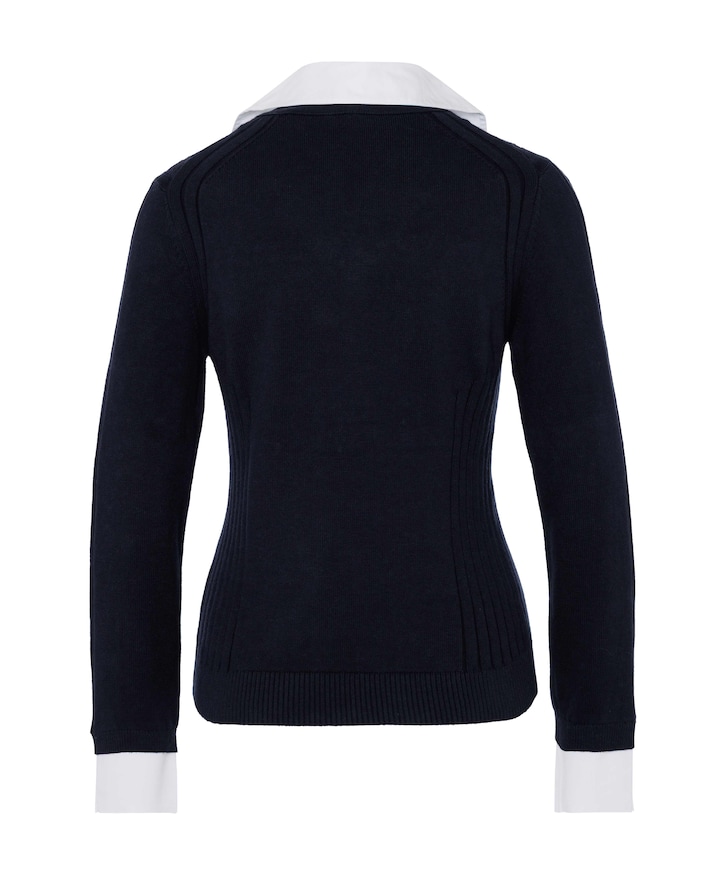 Dames vest blauw