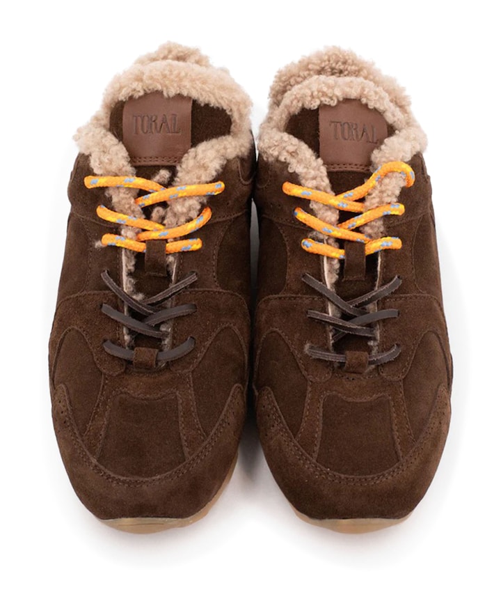 dames sneakers bruin