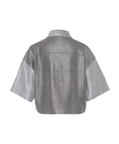 Dames blouse zilver