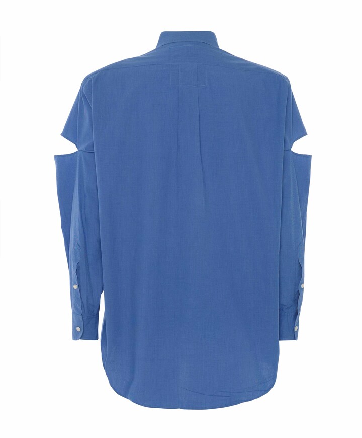 Blouse blauw