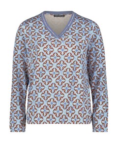 Dames longsleeve blauw