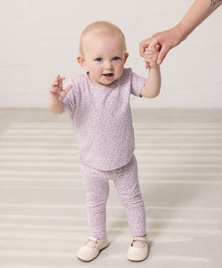 Leo piva meisjes broek paars