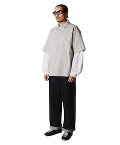 Heren overshirt ecru