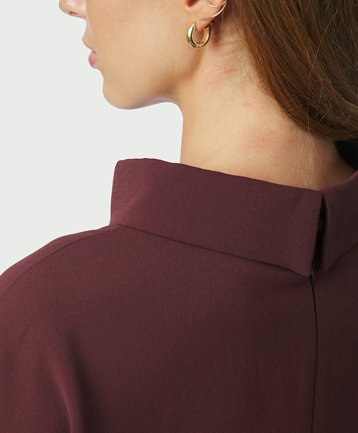 Arlo Crepe jumpsuit bordeaux