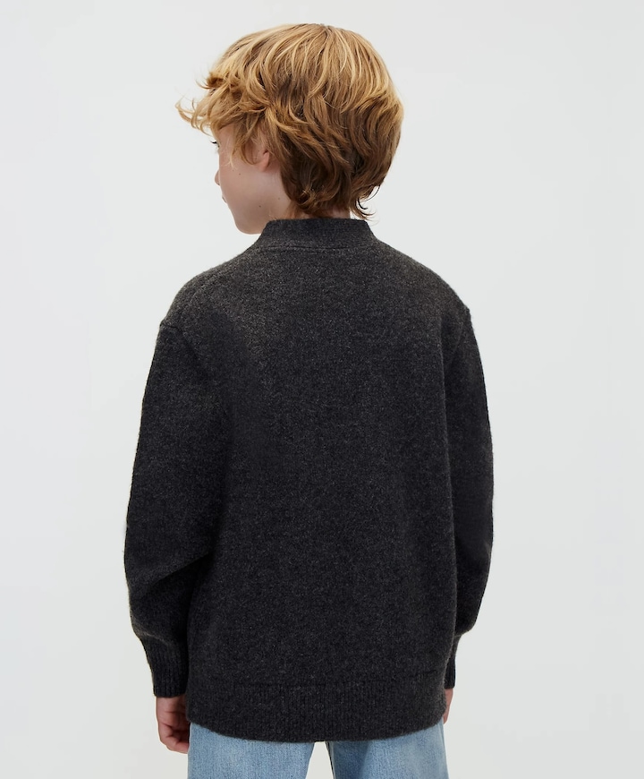 Jongens vest zwart