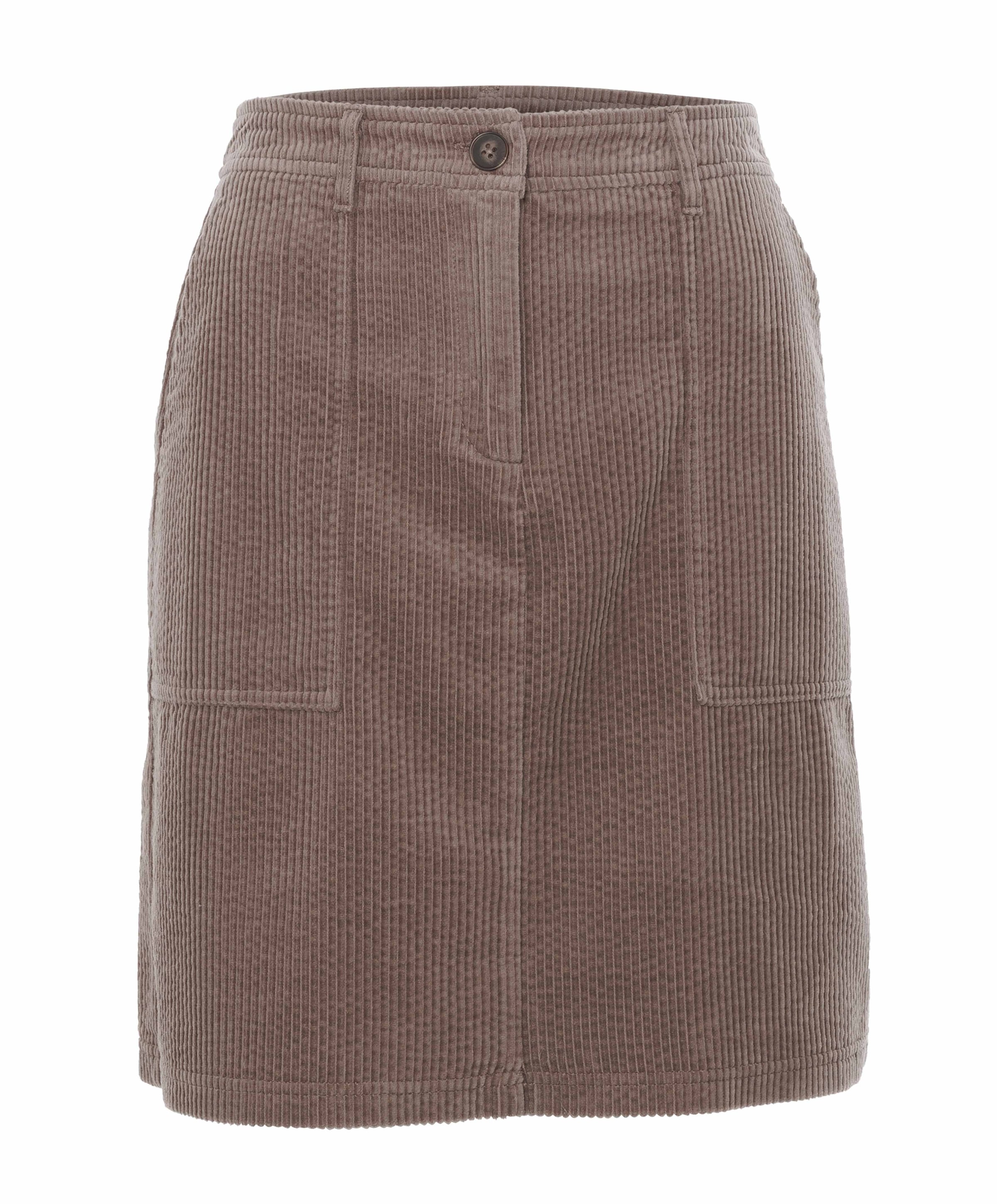 Dames rok bruin