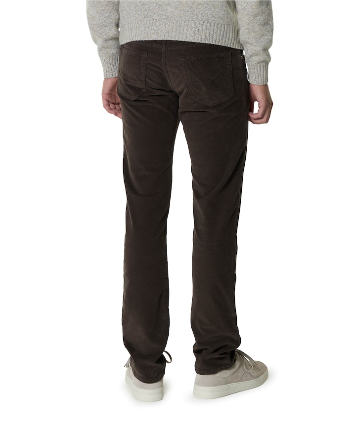 Bard Slim 5 pkt heren broek bruin
