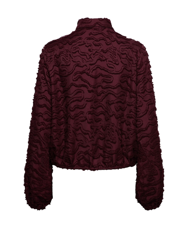 Dames blouse bordeaux
