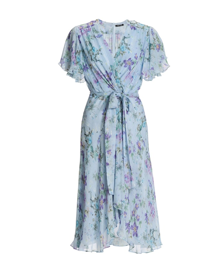 Dames jurk blauw