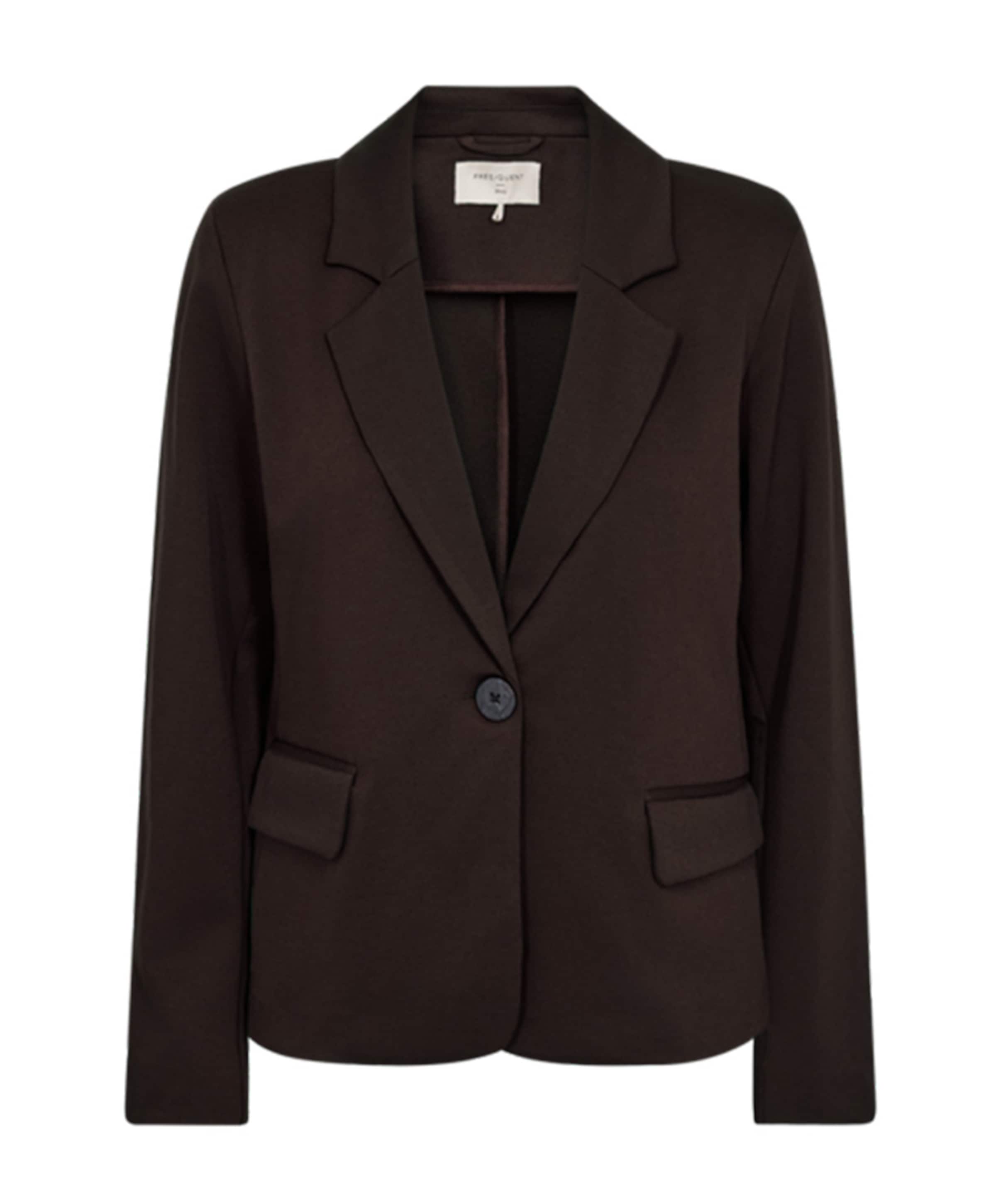 Dames blazer bruin