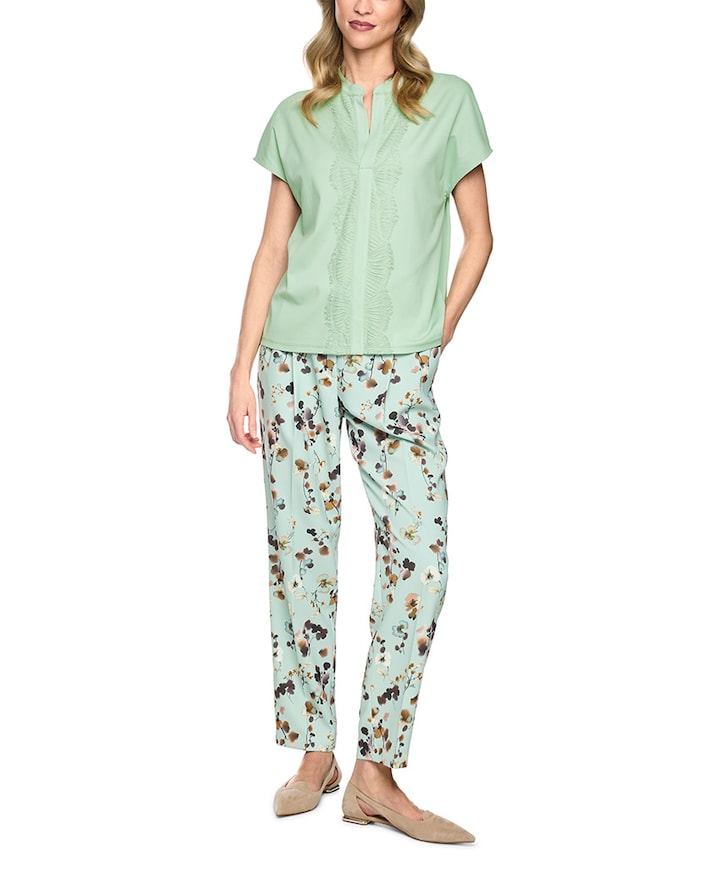 Dames T-shirt groen