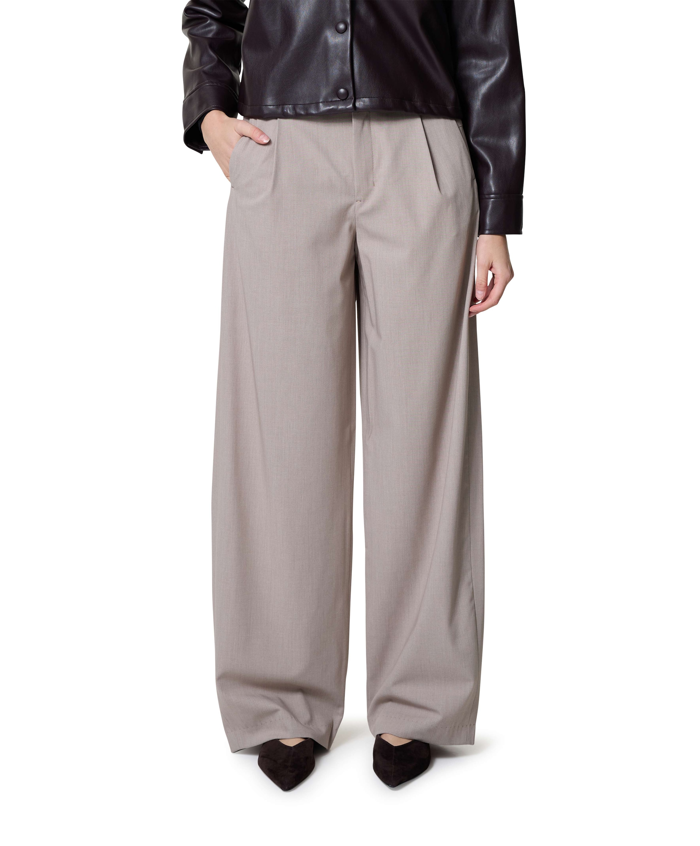 Crawl dames broek beige