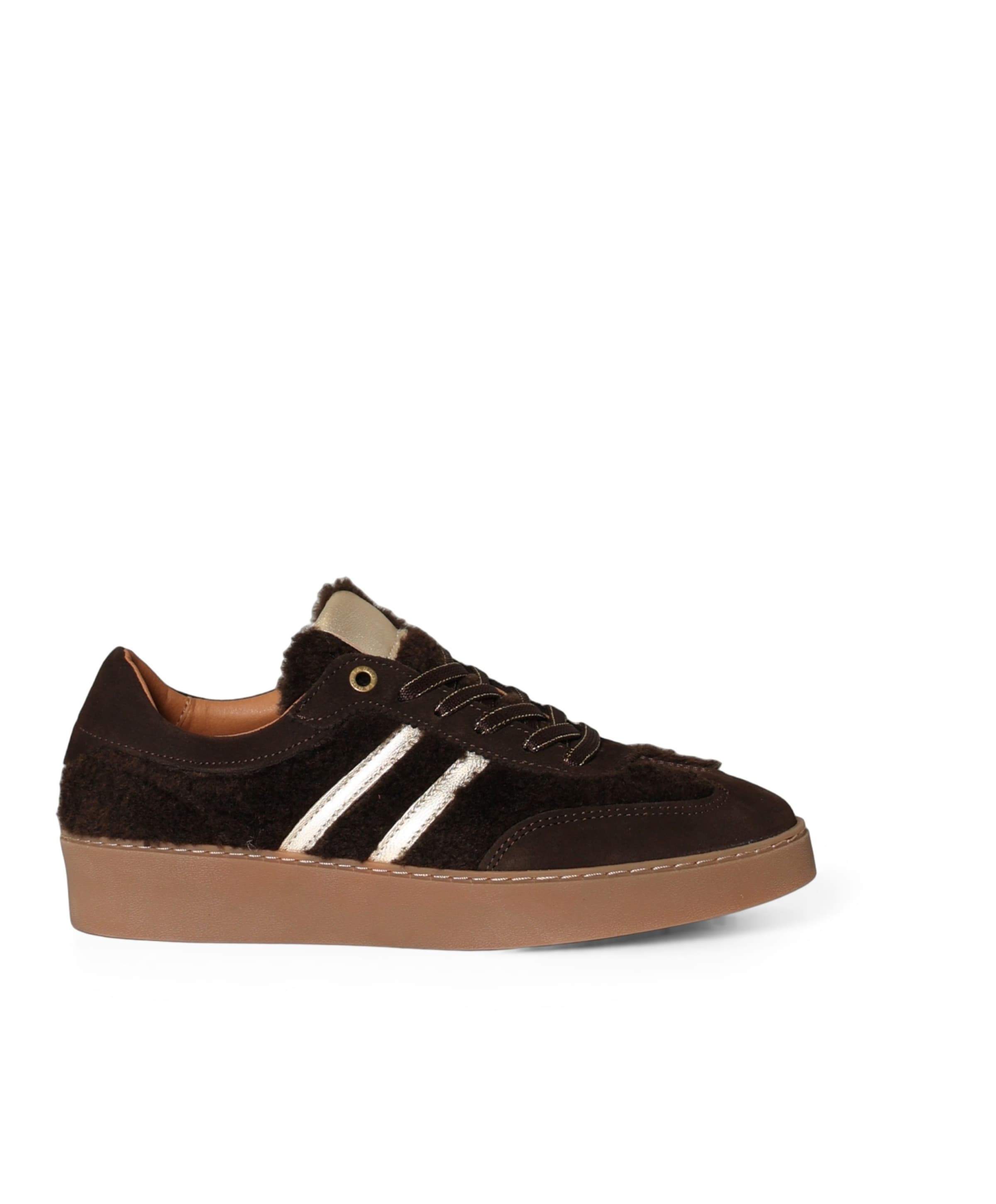 dames sneakers bruin