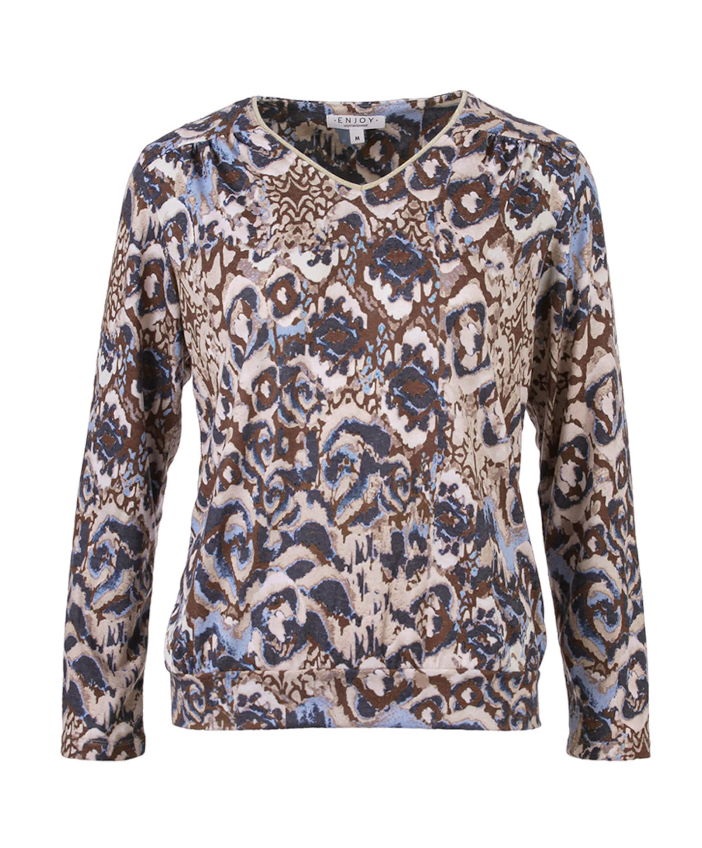 Dames longsleeve bruin