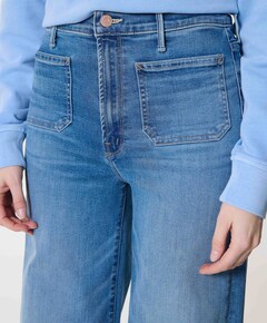 The Patch Pocket Undercover dames jeans blauw