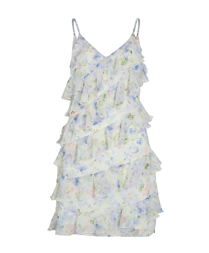 Dames jurk multicolor