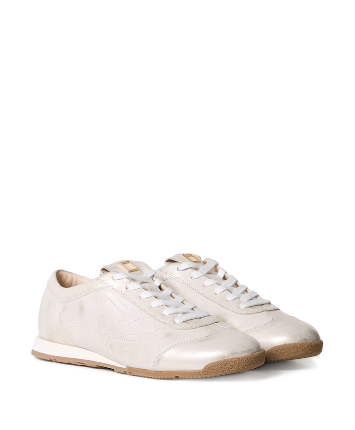 dames sneakers goud