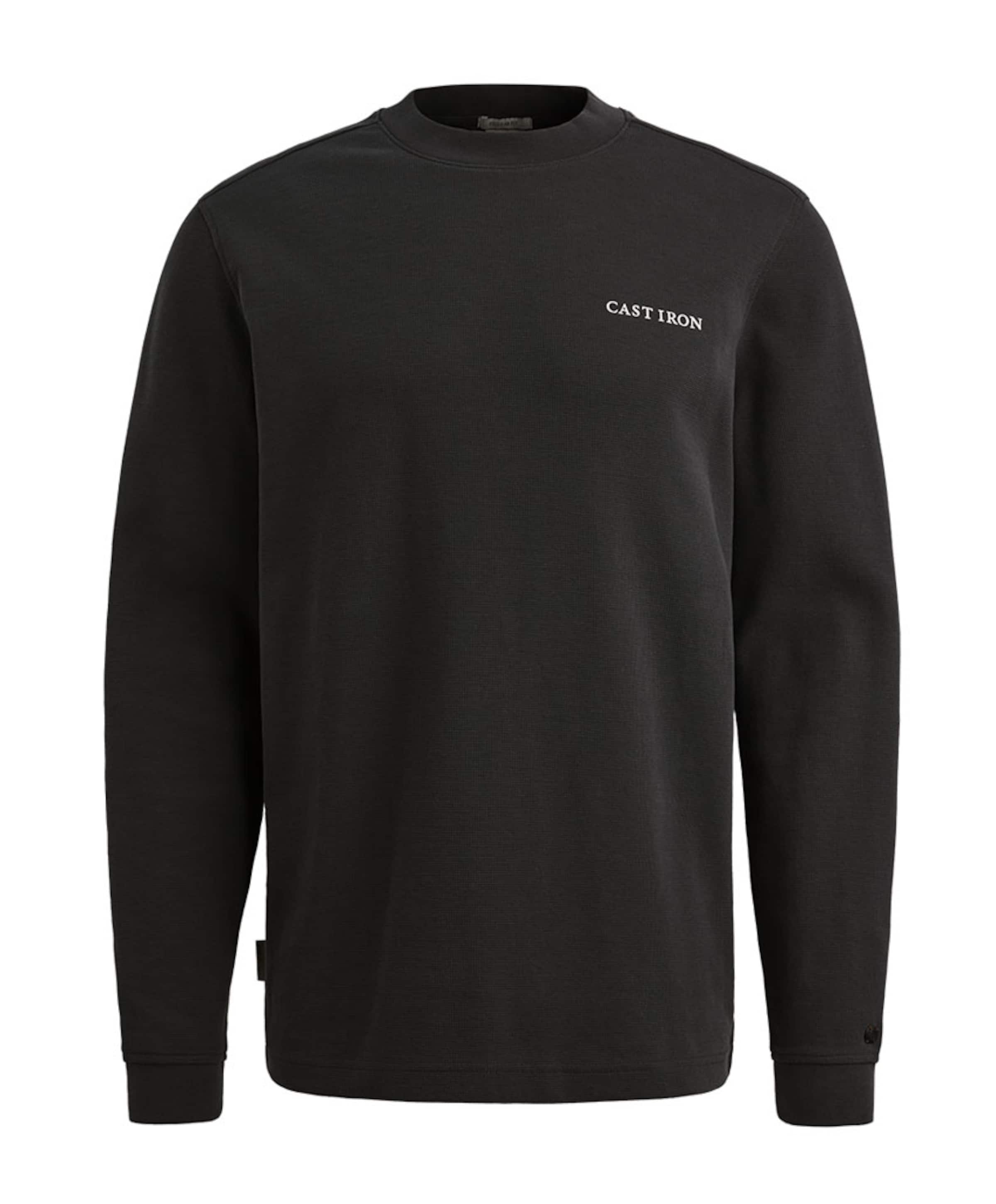 Heren longsleeve grijs