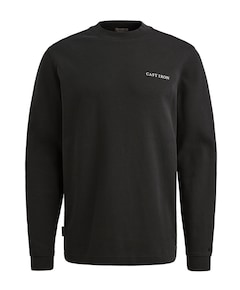 Heren longsleeve grijs