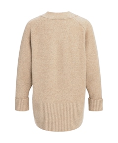 Dames vest beige