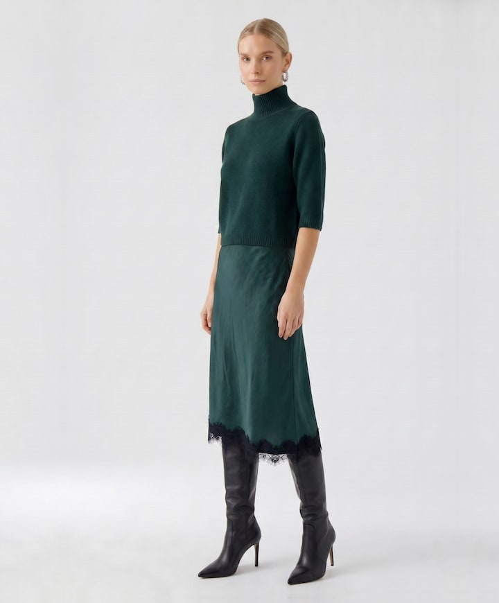 Dames coltrui groen