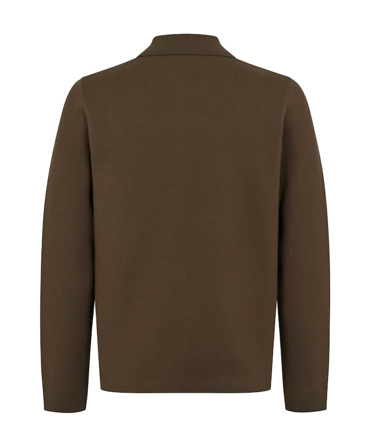 Heren vest bruin