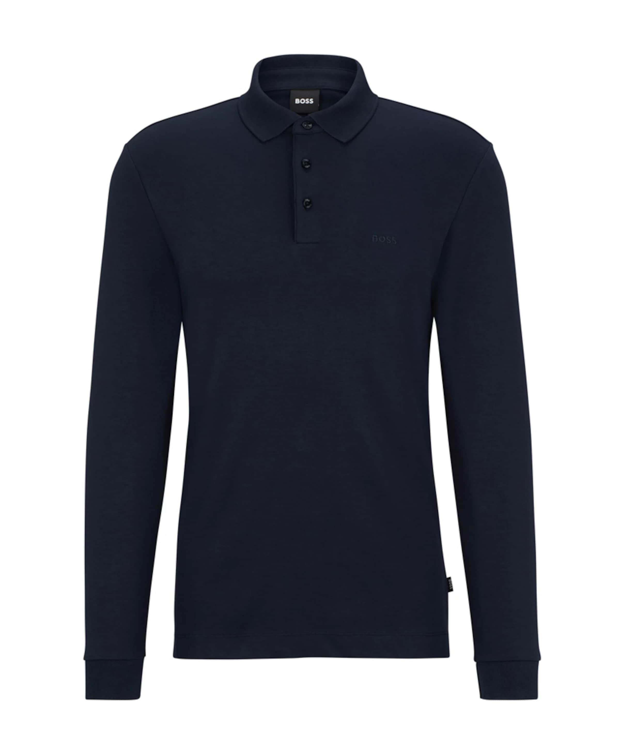 Heren polo blauw