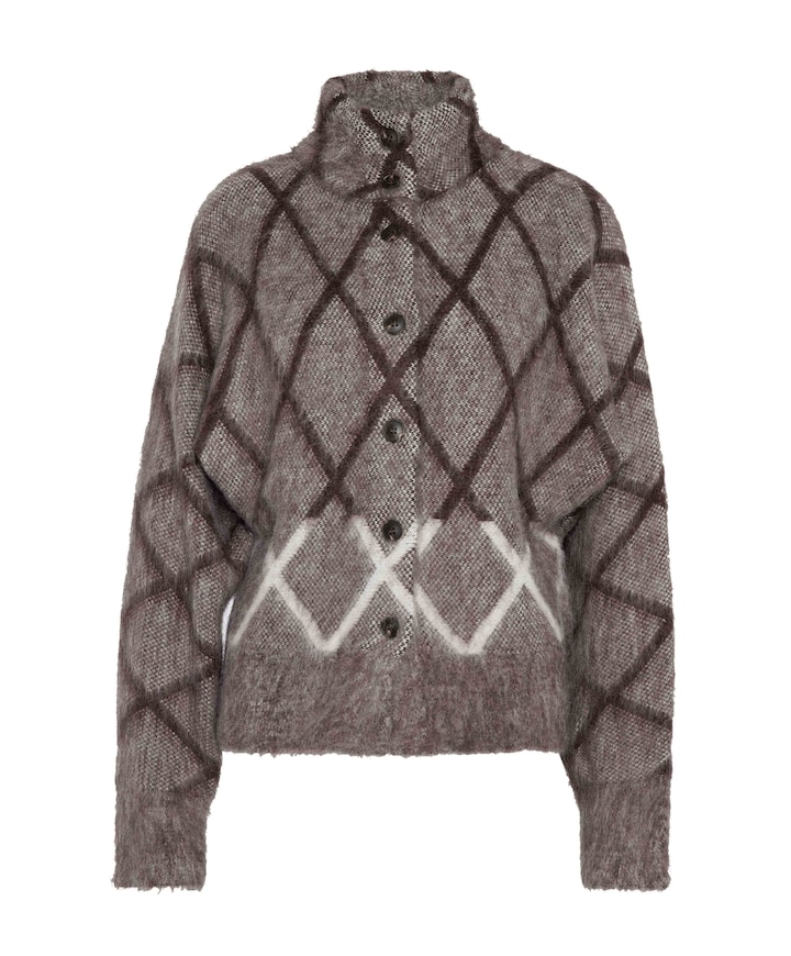 Dames vest beige