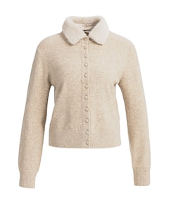 Dames vest beige