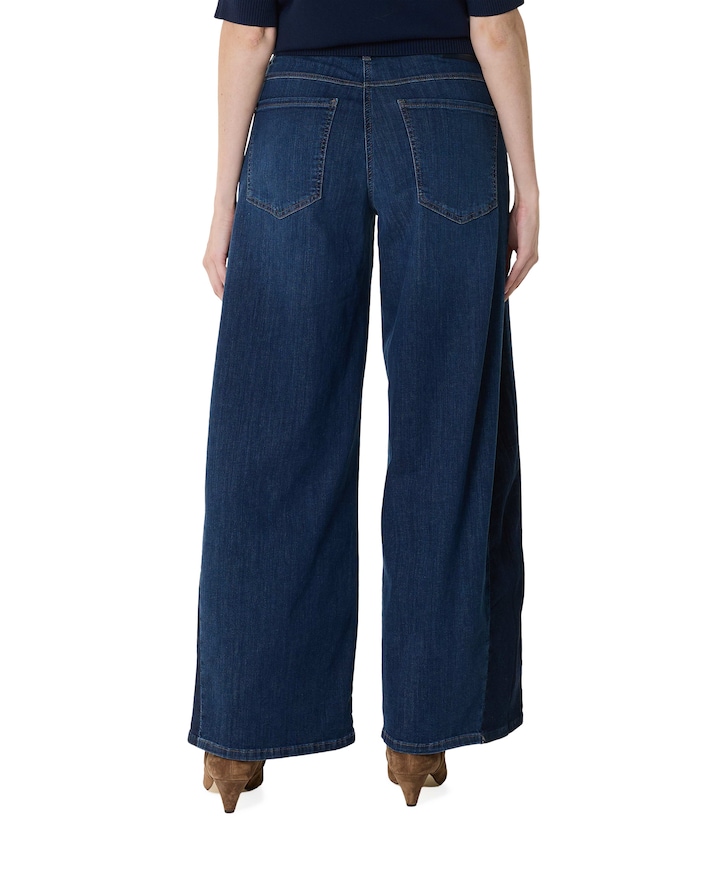 WIDE dames jeans blauw