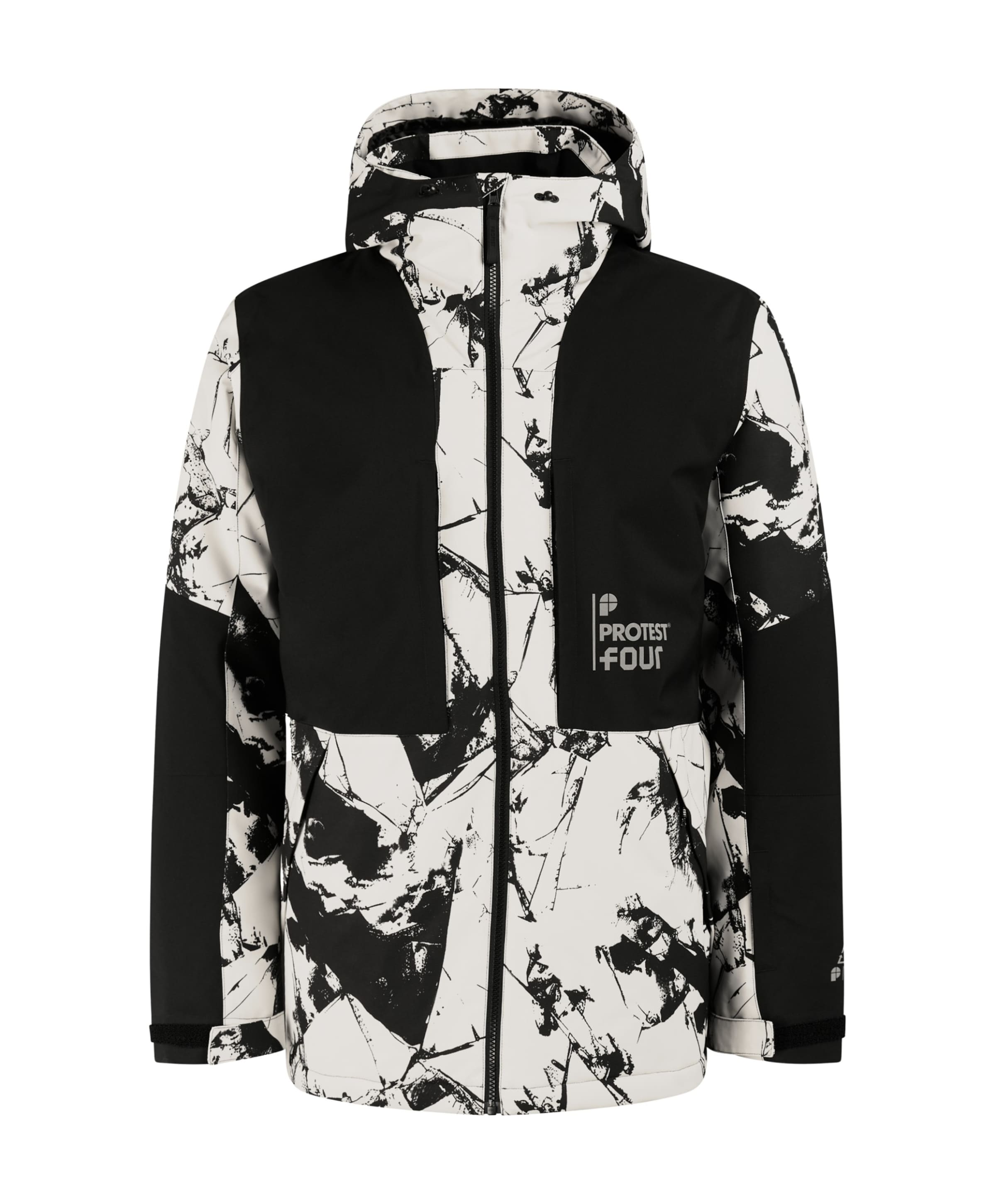 Heren ski-jas ecru