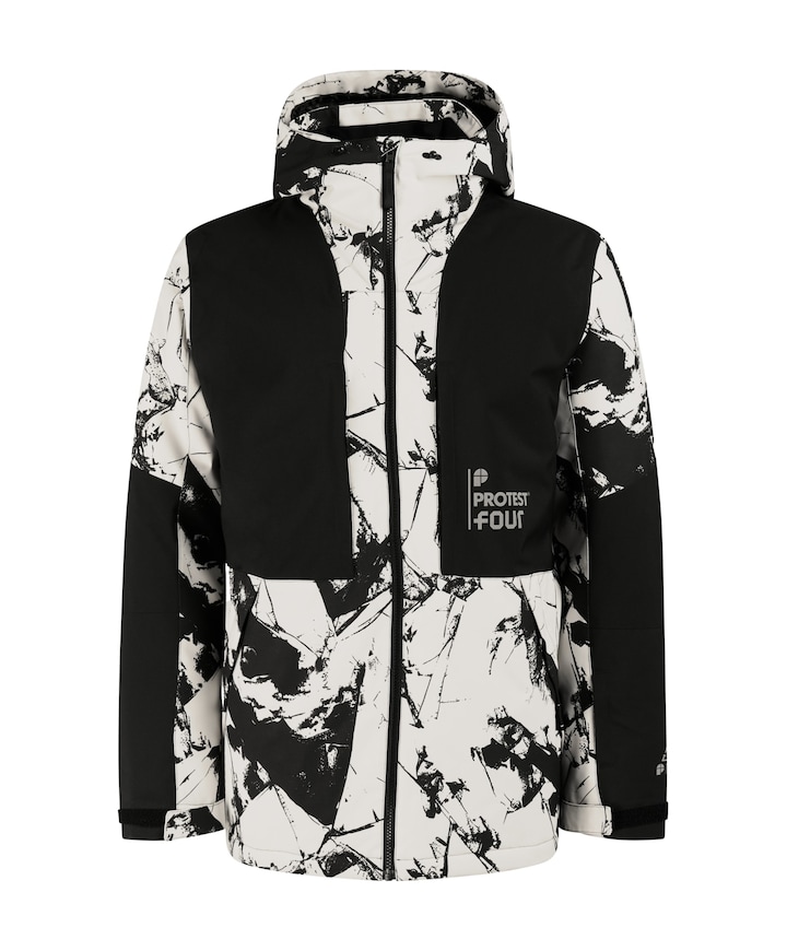 Heren ski-jas ecru