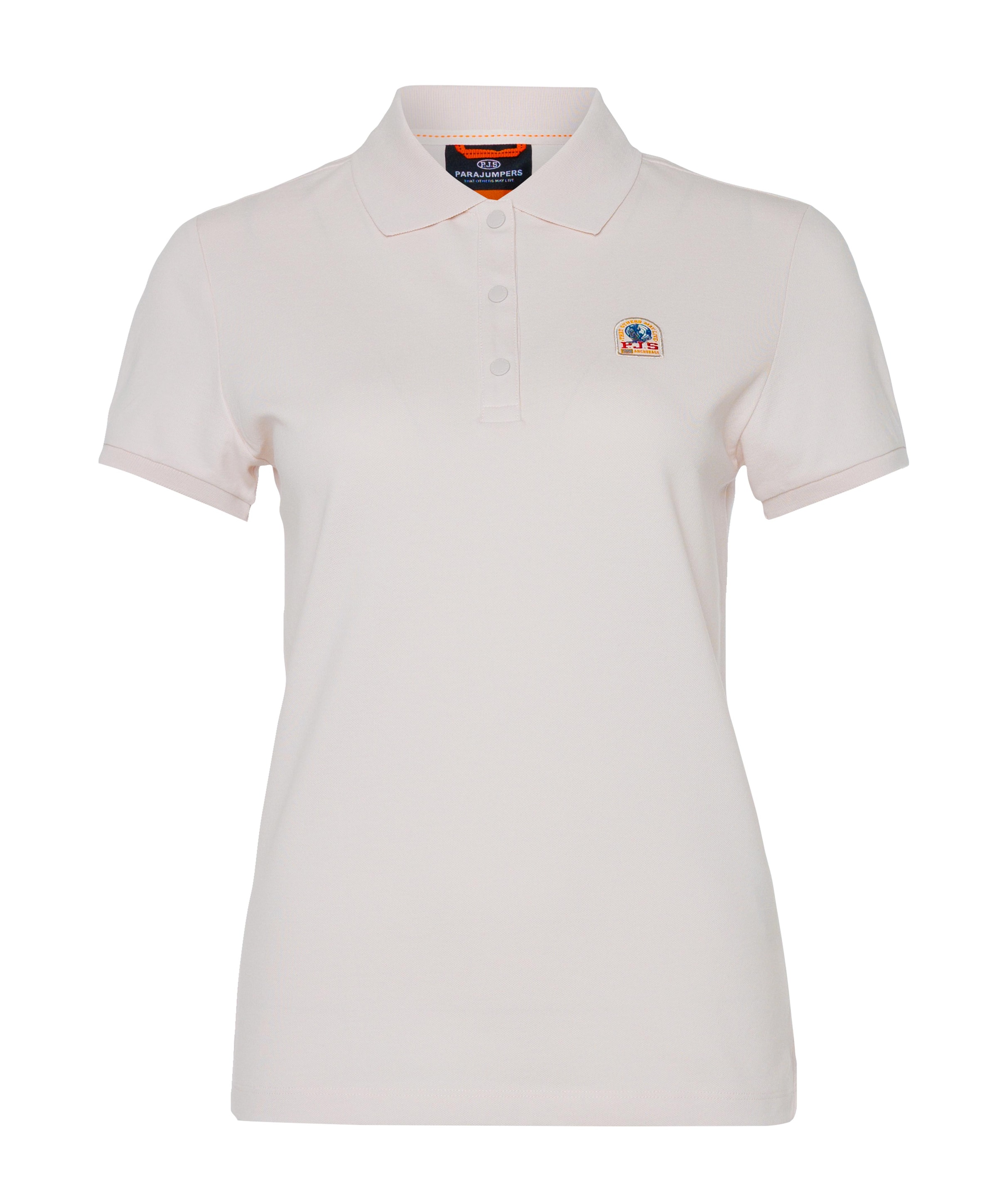 Dames polo ecru