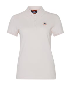 Dames polo ecru