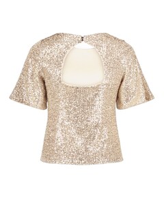 Dames top beige