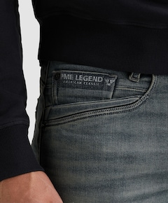 SKYRAK SKYBLUE SWEAT DENIM heren jeans blauw