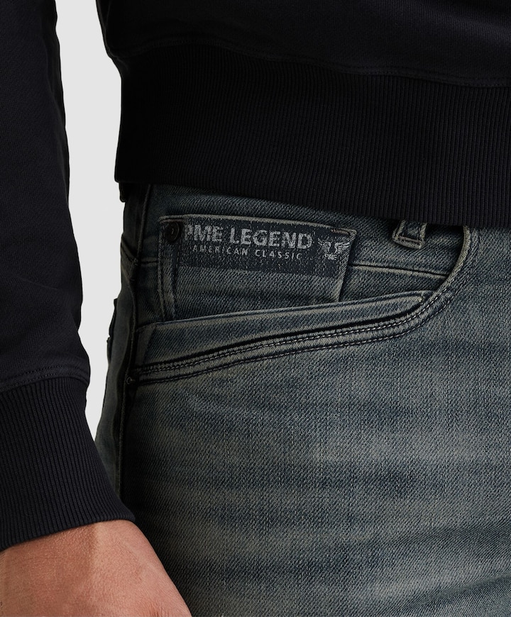 SKYRAK SKYBLUE SWEAT DENIM heren jeans blauw