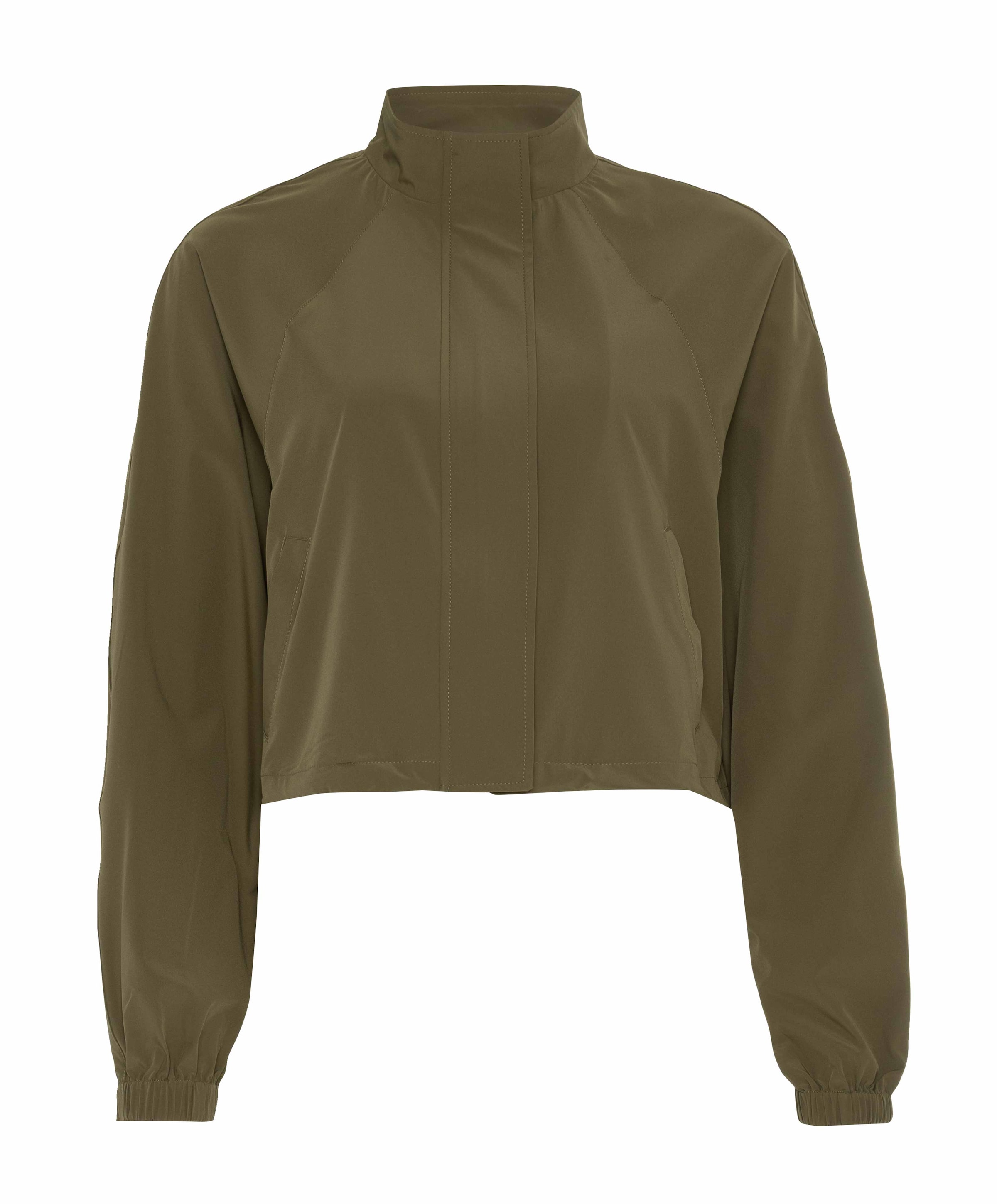 Dames jas groen