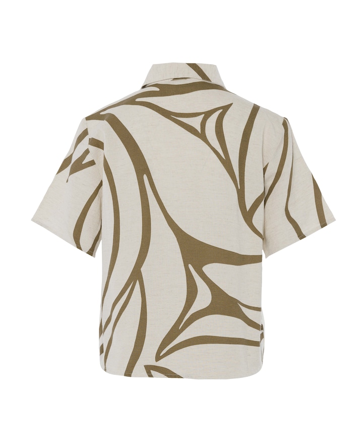 Dames blouse beige