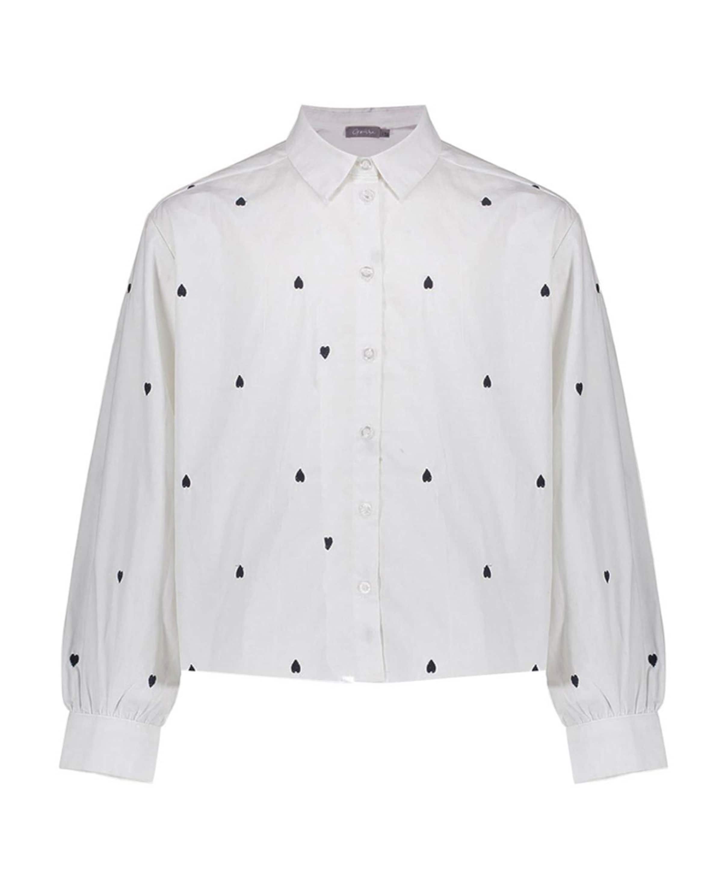 Blouse lange mouw wit