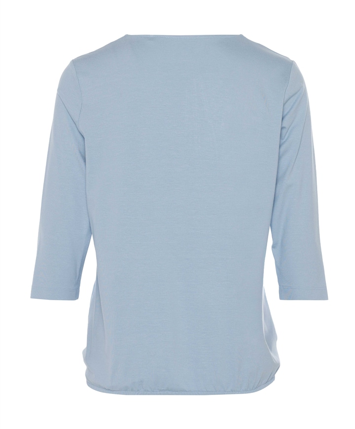 Dames longsleeve blauw