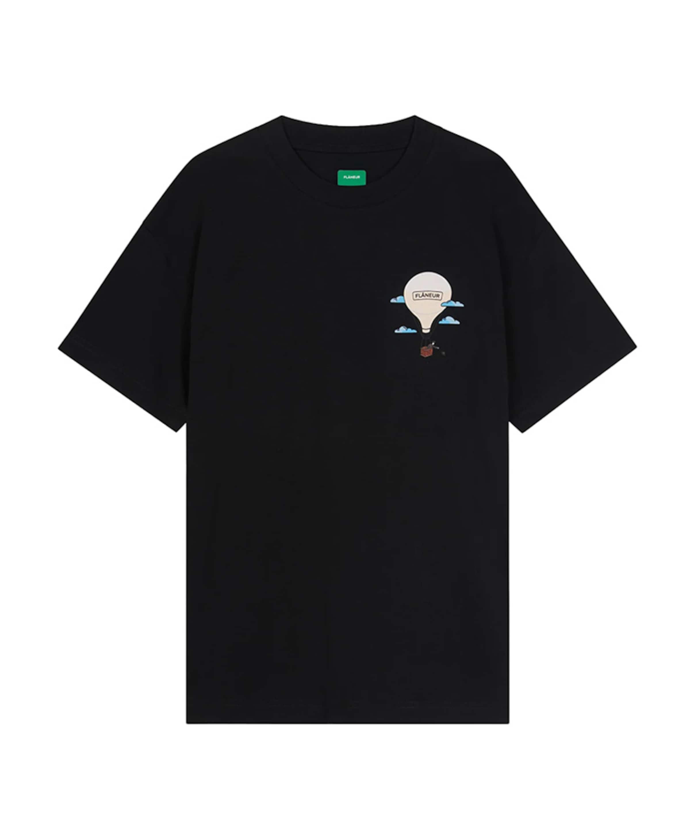 Heren T-shirt zwart
