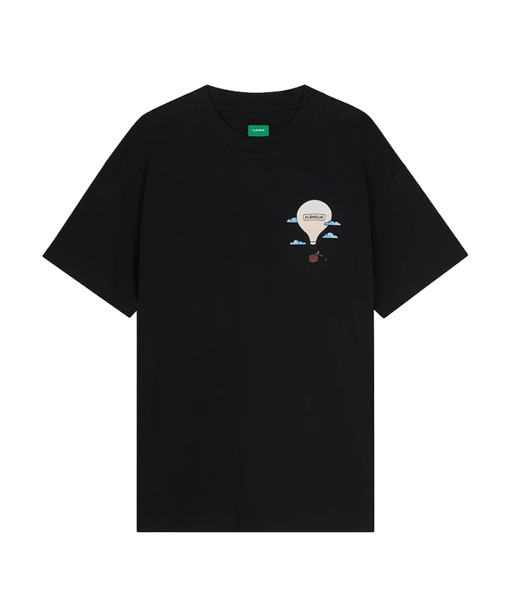Heren T-shirt zwart