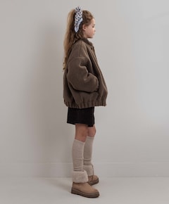 Uniseks jas bruin