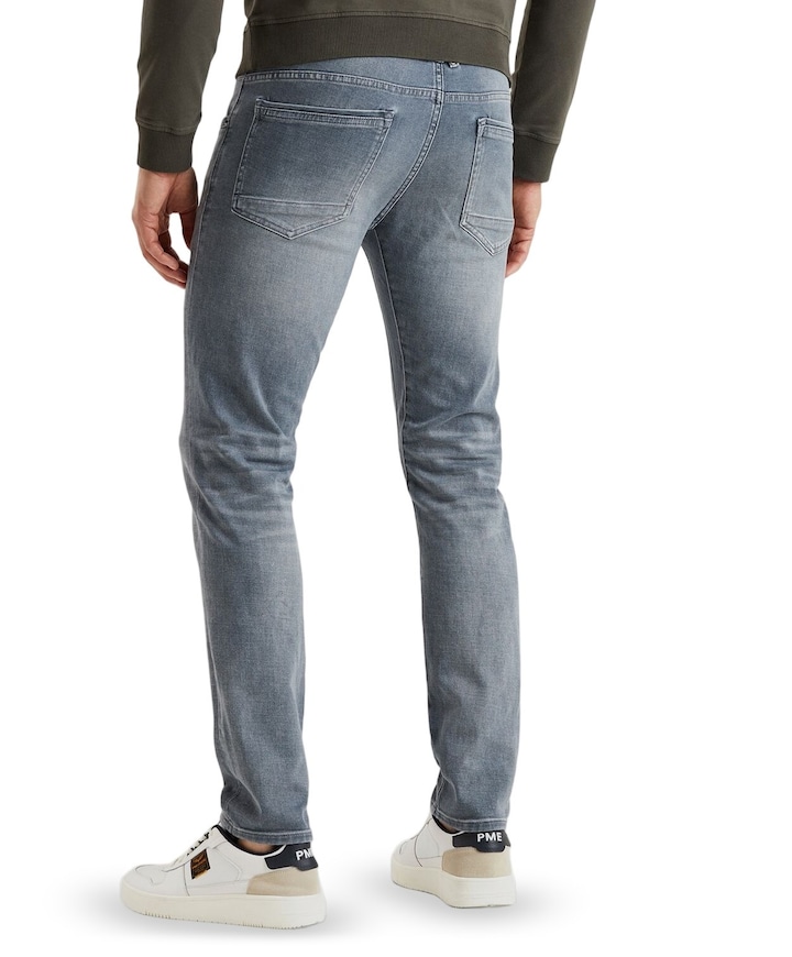 TAILWHEEL DARK NATURAL DENIM heren jeans grijs