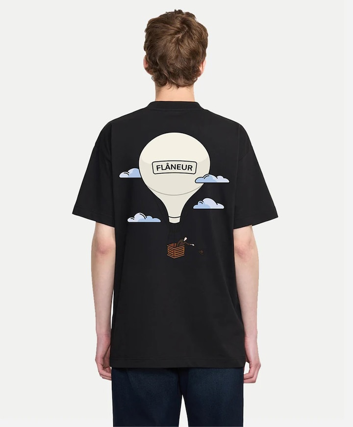 Heren T-shirt zwart