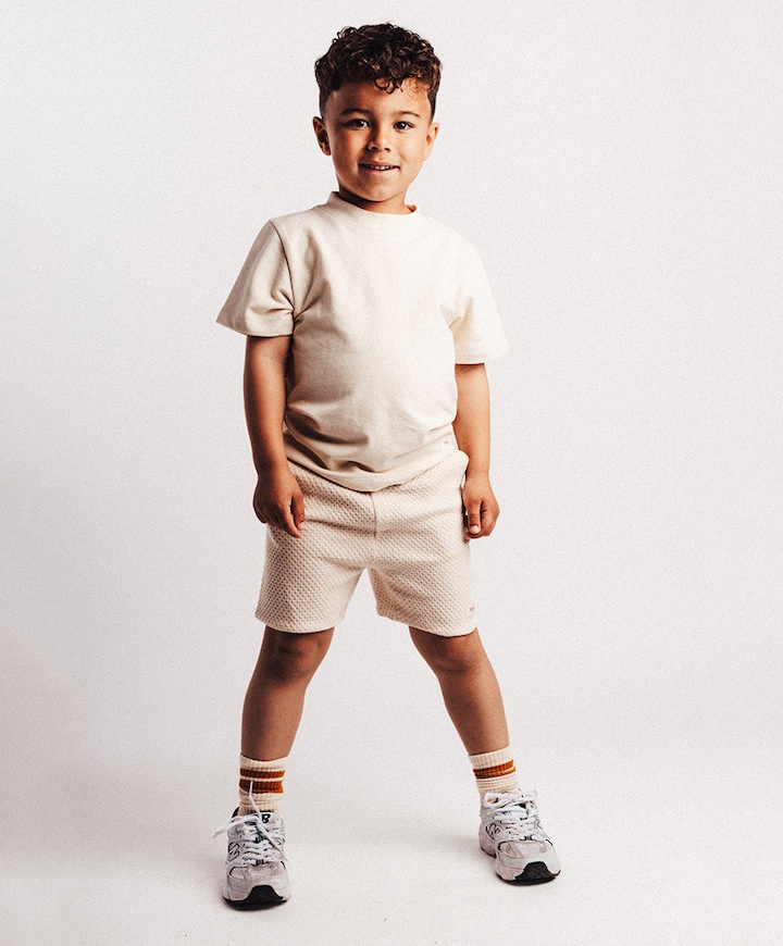 Jongens T-shirt ecru