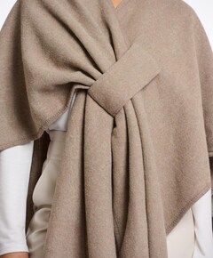 Dames cape beige